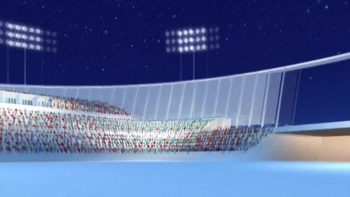 中国北京冬奥场馆的3D模型（合集）