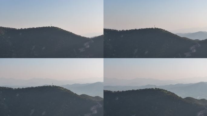 航拍沂蒙山