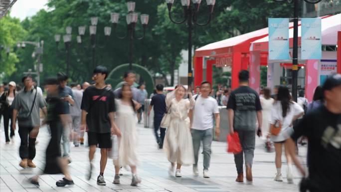 合集慢门人群街区