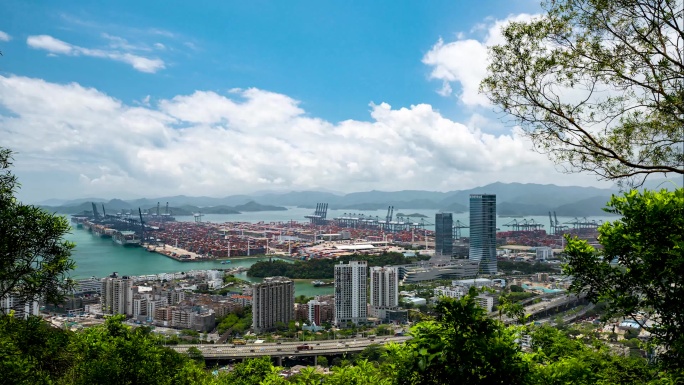 深圳盐田港延时