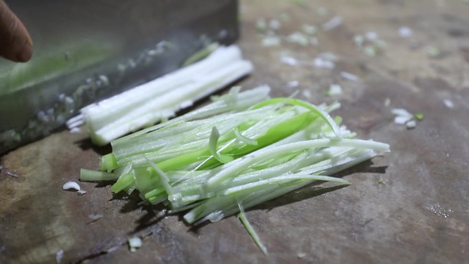 切葱素材特写