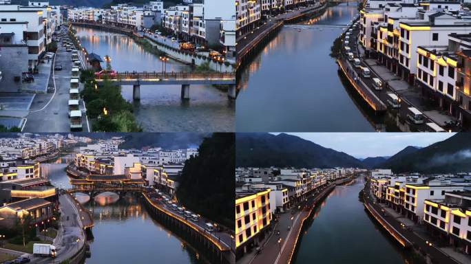 双合村 钱排双合 夜景