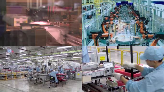 中国工厂的高科技自动化流水线生产（选编）