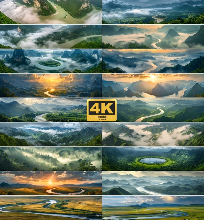 4k宽屏大江大河【长合集】