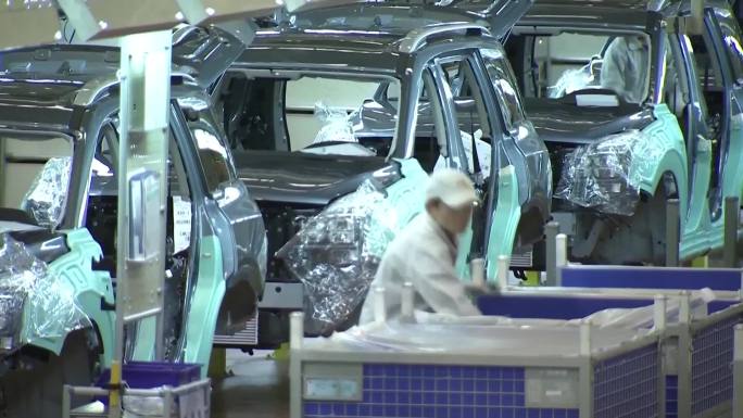 中国汽车挡风玻璃工厂生产线（合集）