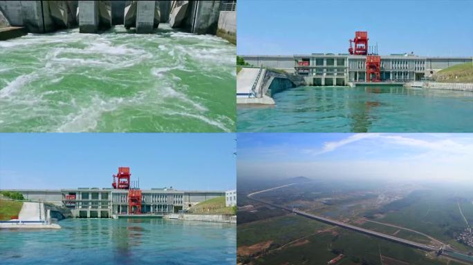 中国的基础设施建设水电站水力发电水坝清洁能源航拍（合集）