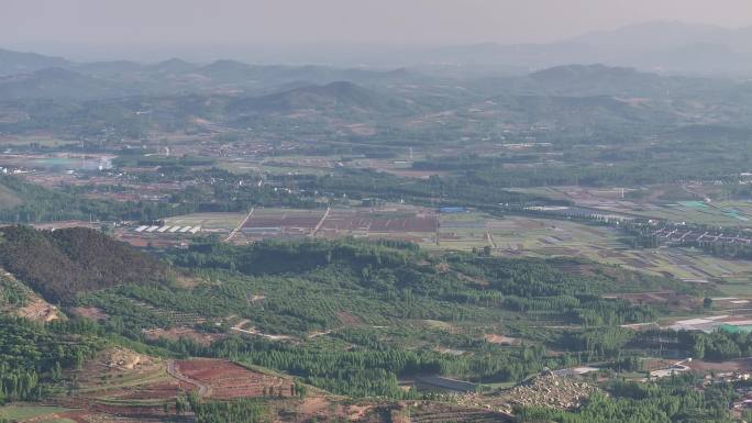 航拍沂蒙山
