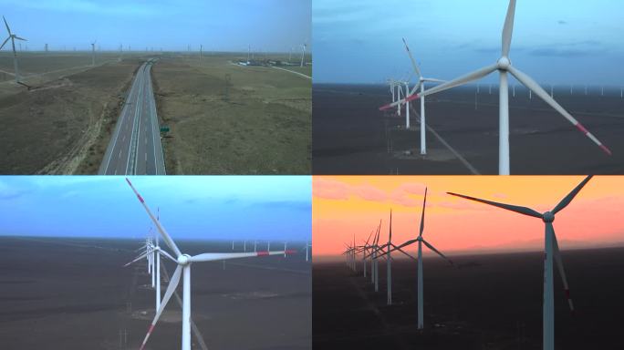 风车风力发电西北电力甘肃风电电网中国能源
