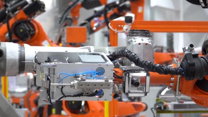 中国的高科技自动化机器人生产线机械臂（合集）