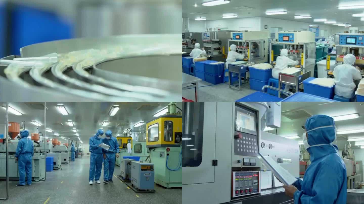 中国轻工业工厂高科技自动化车间内部生产（选编）