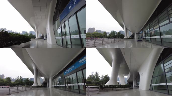 杭州火车东站推进运镜镜头