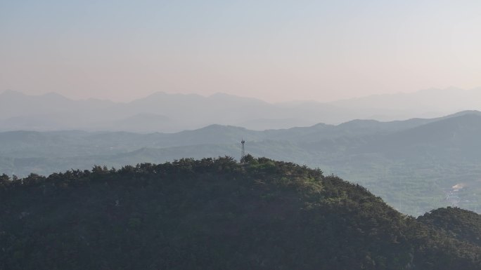 航拍沂蒙山