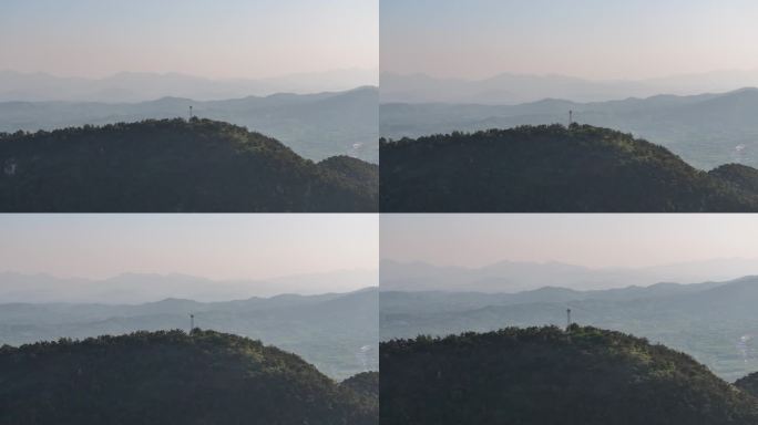 航拍沂蒙山