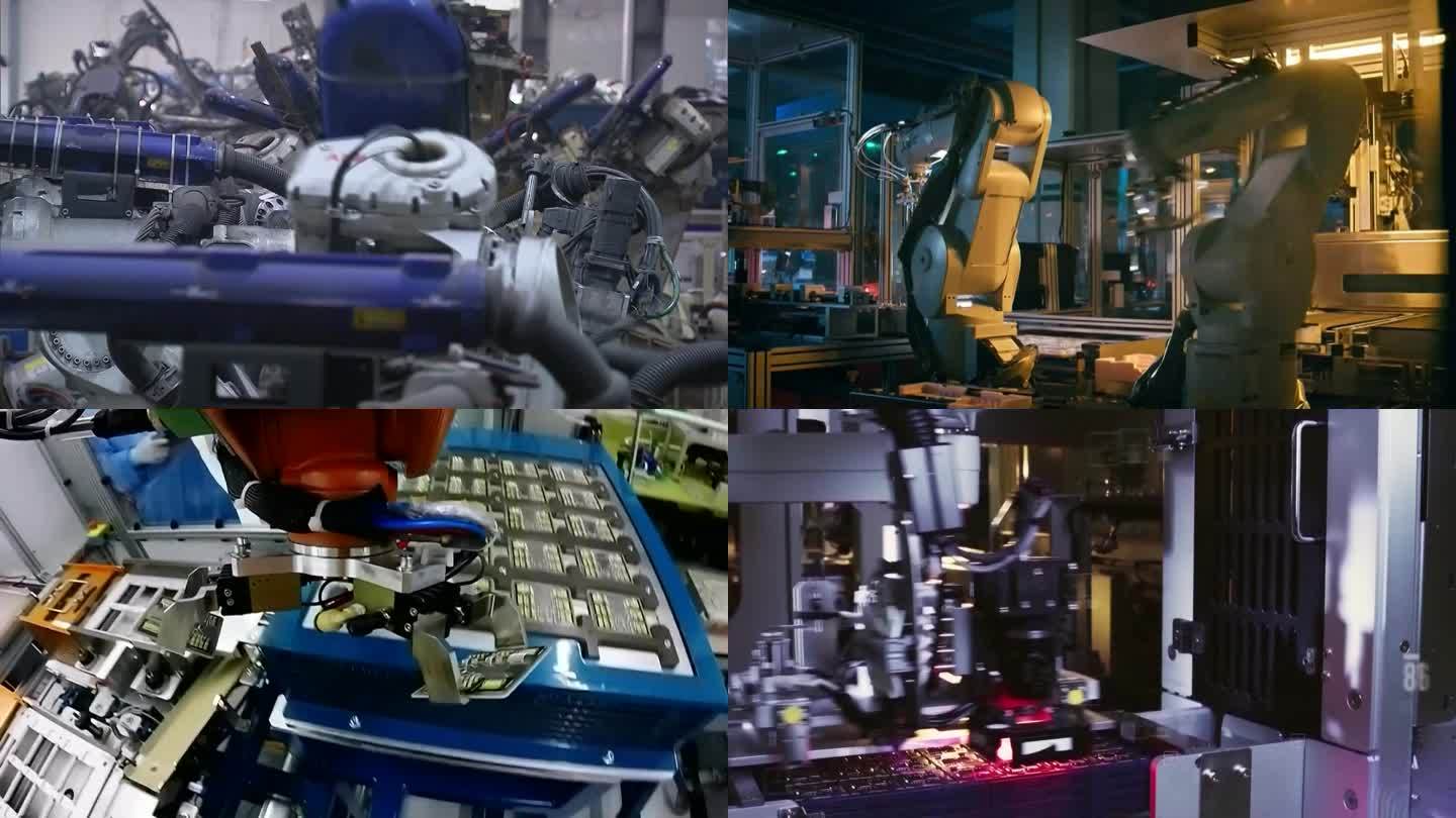 中国工厂内部自动化生产线（合集）