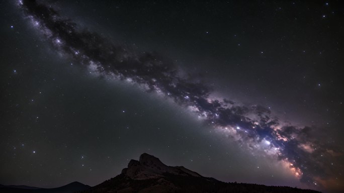 科罗拉多州里奇韦圣胡安山脉上空银河