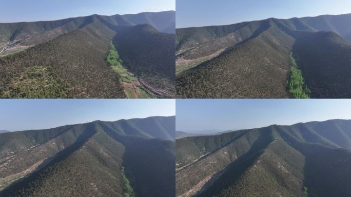 航拍沂蒙山