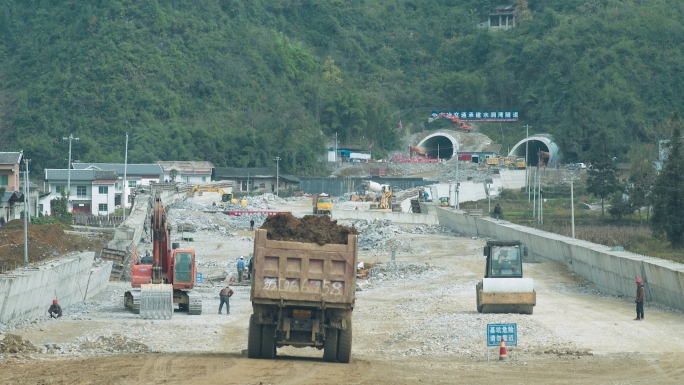 高速公路隧道架桥修路轨道建设施工