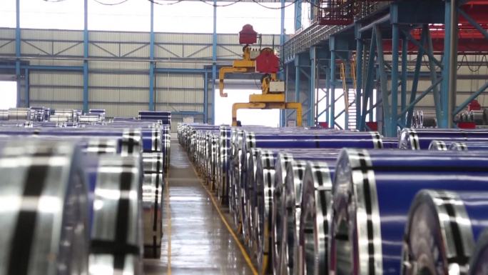 中国钢铁工厂内部工作多角度拍摄（合集）