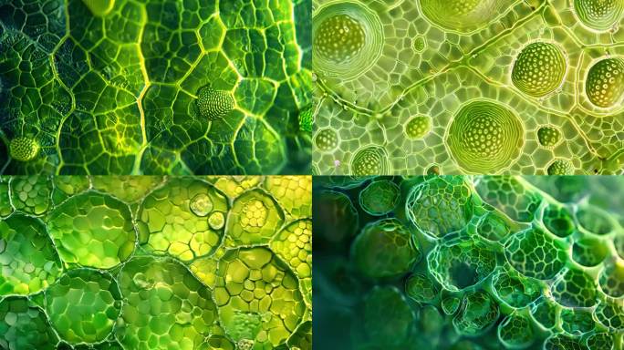 显微镜下的植物细胞 植物细胞