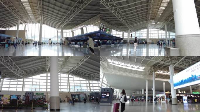 杭州萧山国际机场多个镜头特写特辑