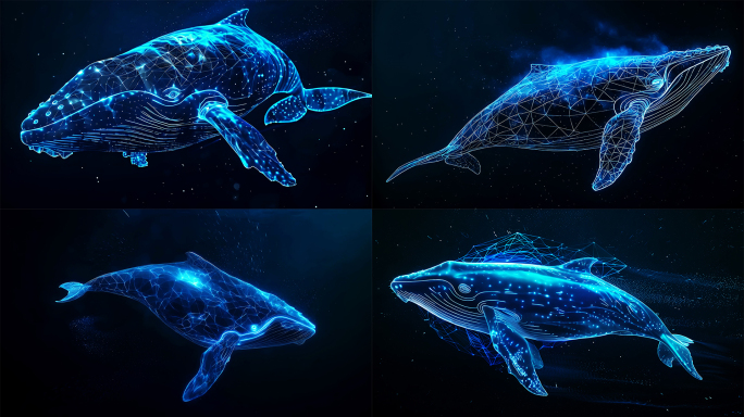 科技鲸鱼全息