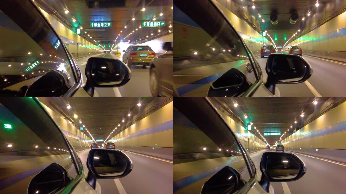 汽车在隧道里行驶视频素材40