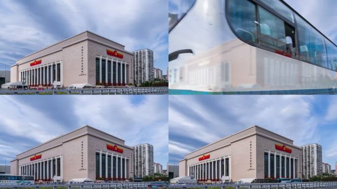 中国共产党历史展览馆大范围移动延时