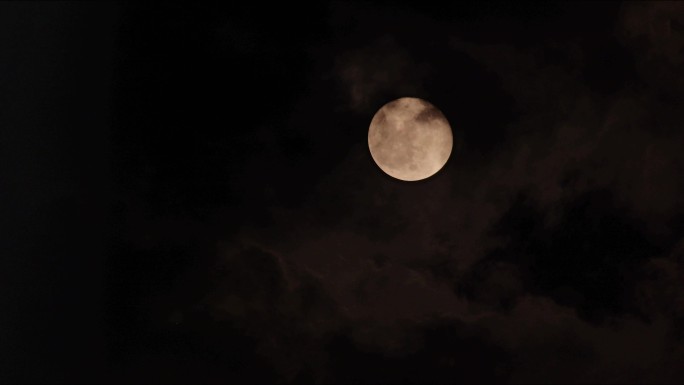 月亮月球延时摄影