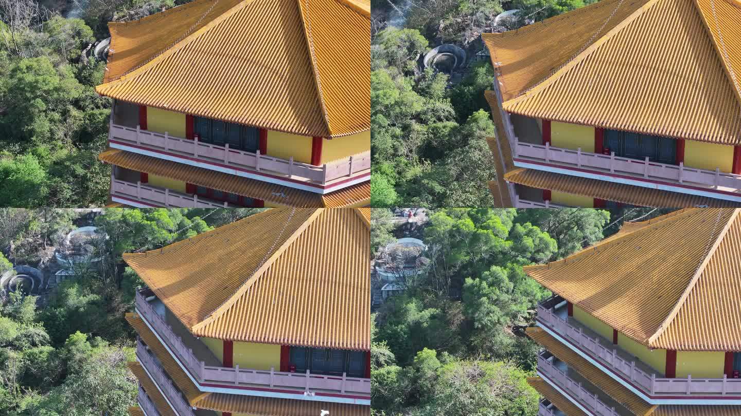 航拍石室禅院