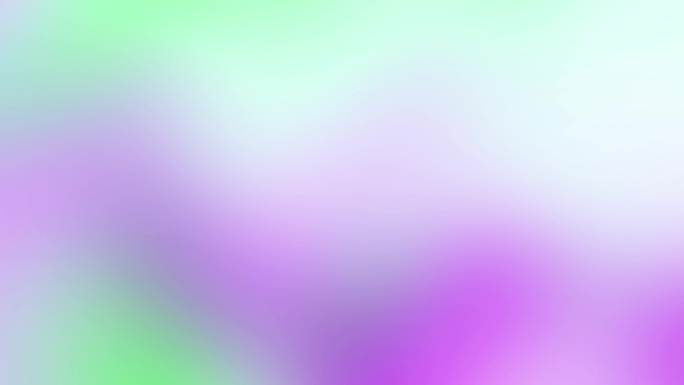 4K淡雅紫绿色彩流动流光溢彩背景无缝循环