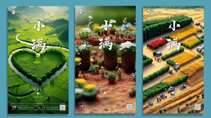 二十四节气-小满（竖版）