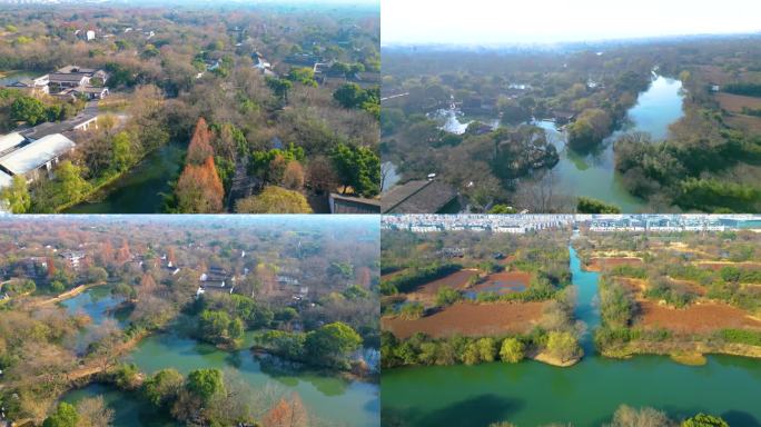 杭州西溪湿地美景风景视频素材