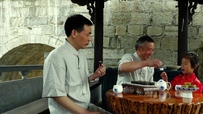 安徽石台蜜仁糕糯米糍传统美食手工制作
