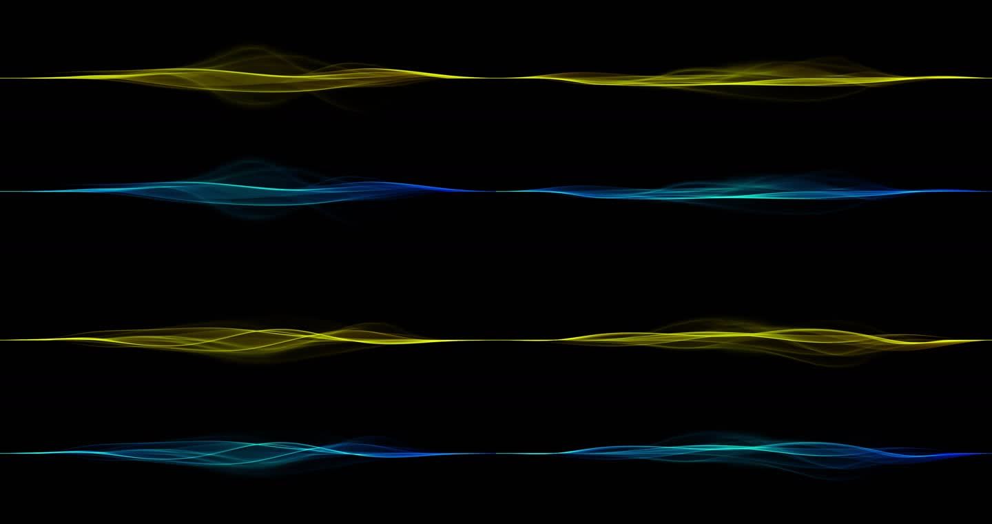 流动粒子光带光线-透明通道循环2组