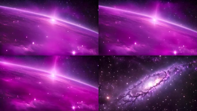 宇宙银河视频素材 视频素材