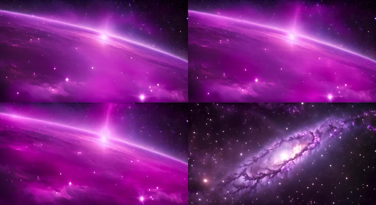 宇宙银河视频素材 视频素材