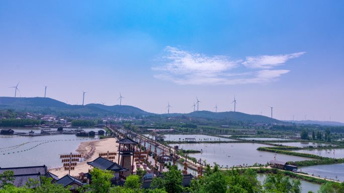 楼山湾旅游风景区延时