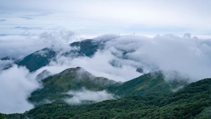 信宜大田顶 大雾岭 绿水清山