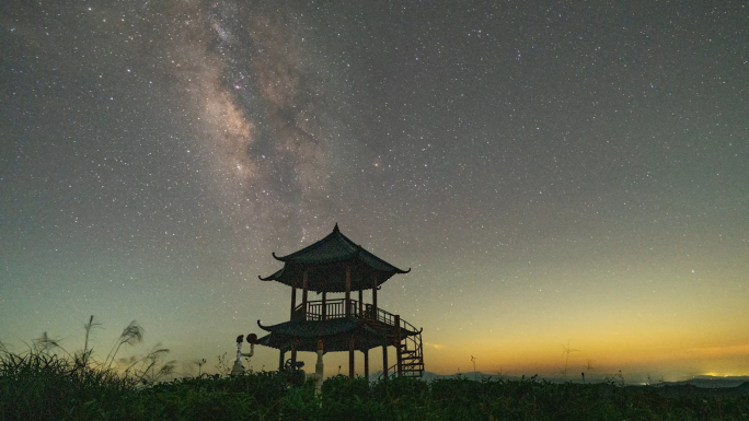 【4K超清】星空银河延时