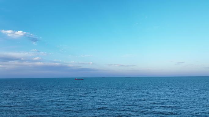 大海航拍海面飞行海平面飞向大海唯美海洋