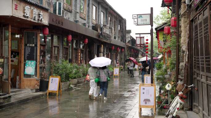 浙江丽水古堰画乡大港头素材