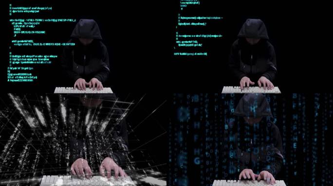 黑客、数字安全、网络