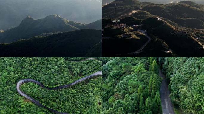 大田顶  生态保护 云海 山川