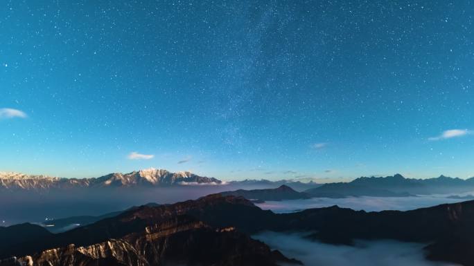 自然风光美丽祖国大好河山美景风景航拍延时