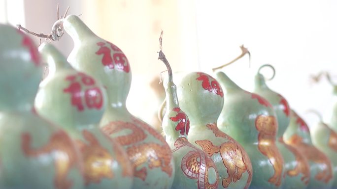 十二生肖葫芦雕刻成品展示宣传片纪录片