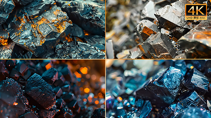 多种矿石合集 铁矿金矿伴生稀土矿产开采