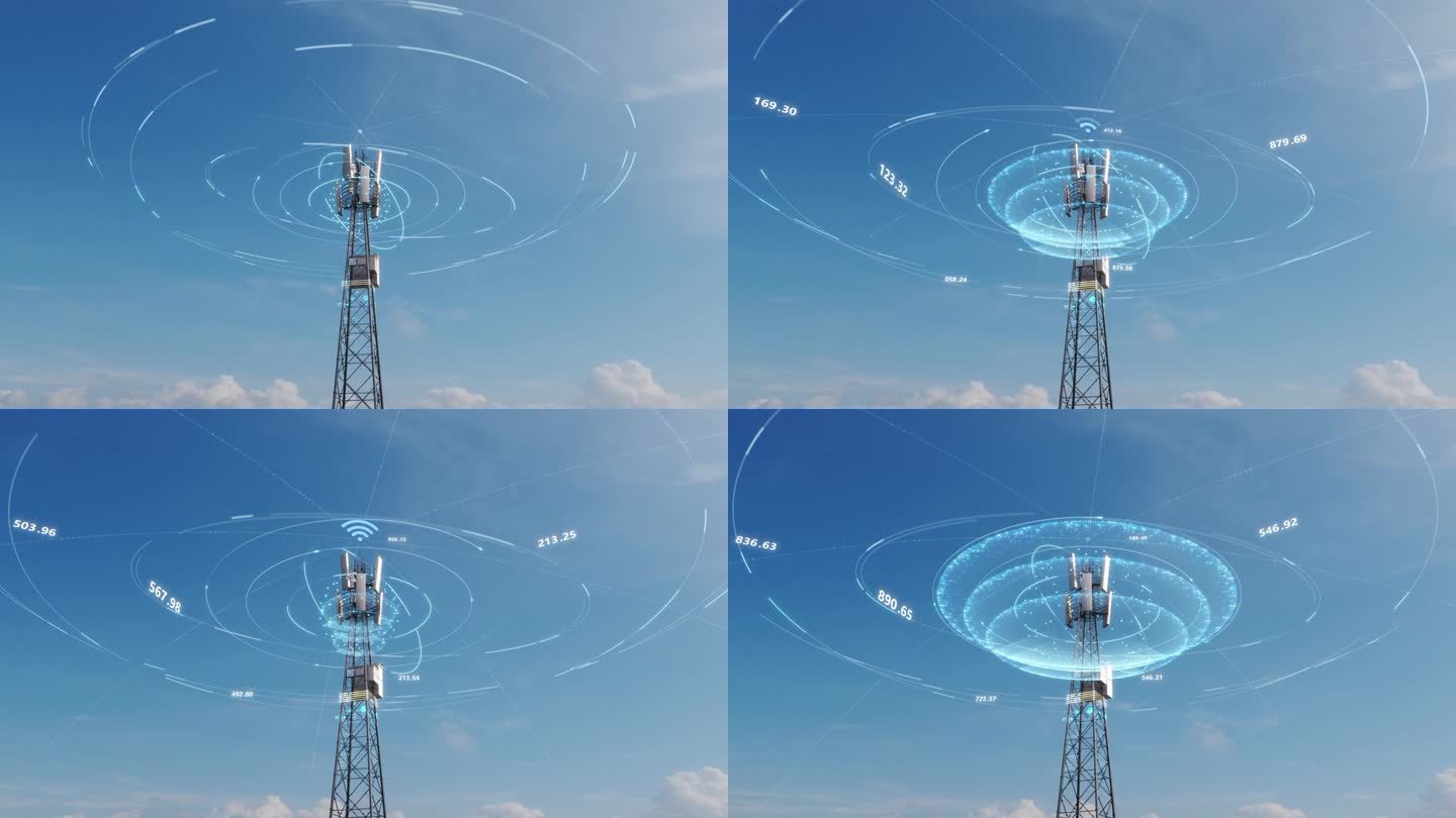 【4k】5G信号塔