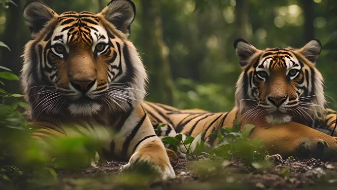 猫科动物合集 老虎狮子豹猞猁山猫狞猫豹猫
