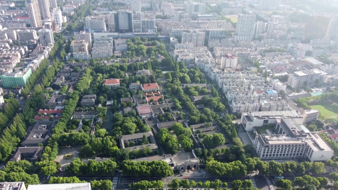 航拍南京总统府