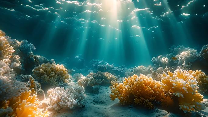 水下珊瑚海底世界